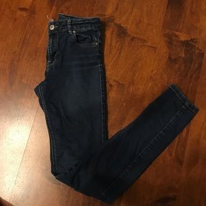 3/$25 Dark wash skinny jeans